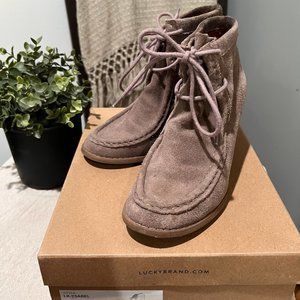 Lucky Brand Women's Ysabel Wedge Boots